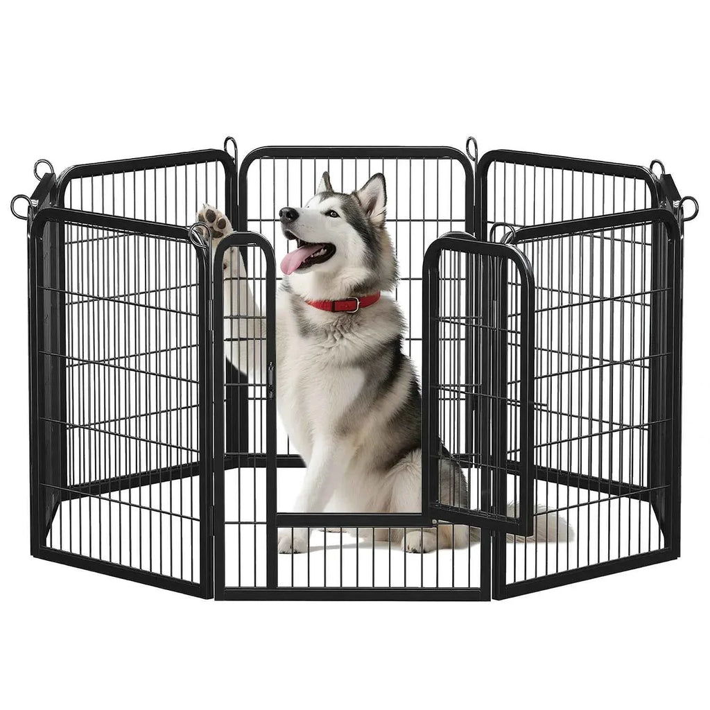 Foldable Dog Playpen with Door - Happy Tails - paws & love