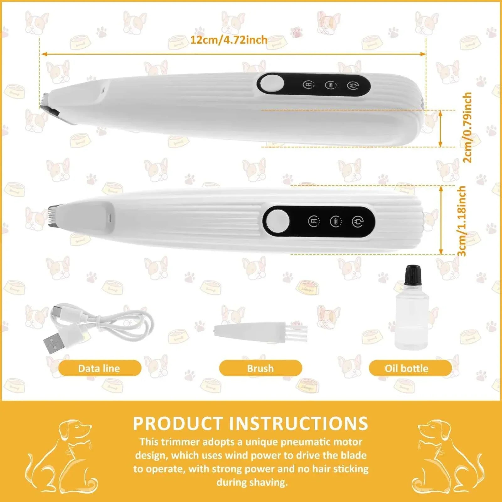 Grooming Tool for Dogs & Cats - Ultimate Pet Grooming Tool for a Healthy Coat - Happy Tails - paws & love