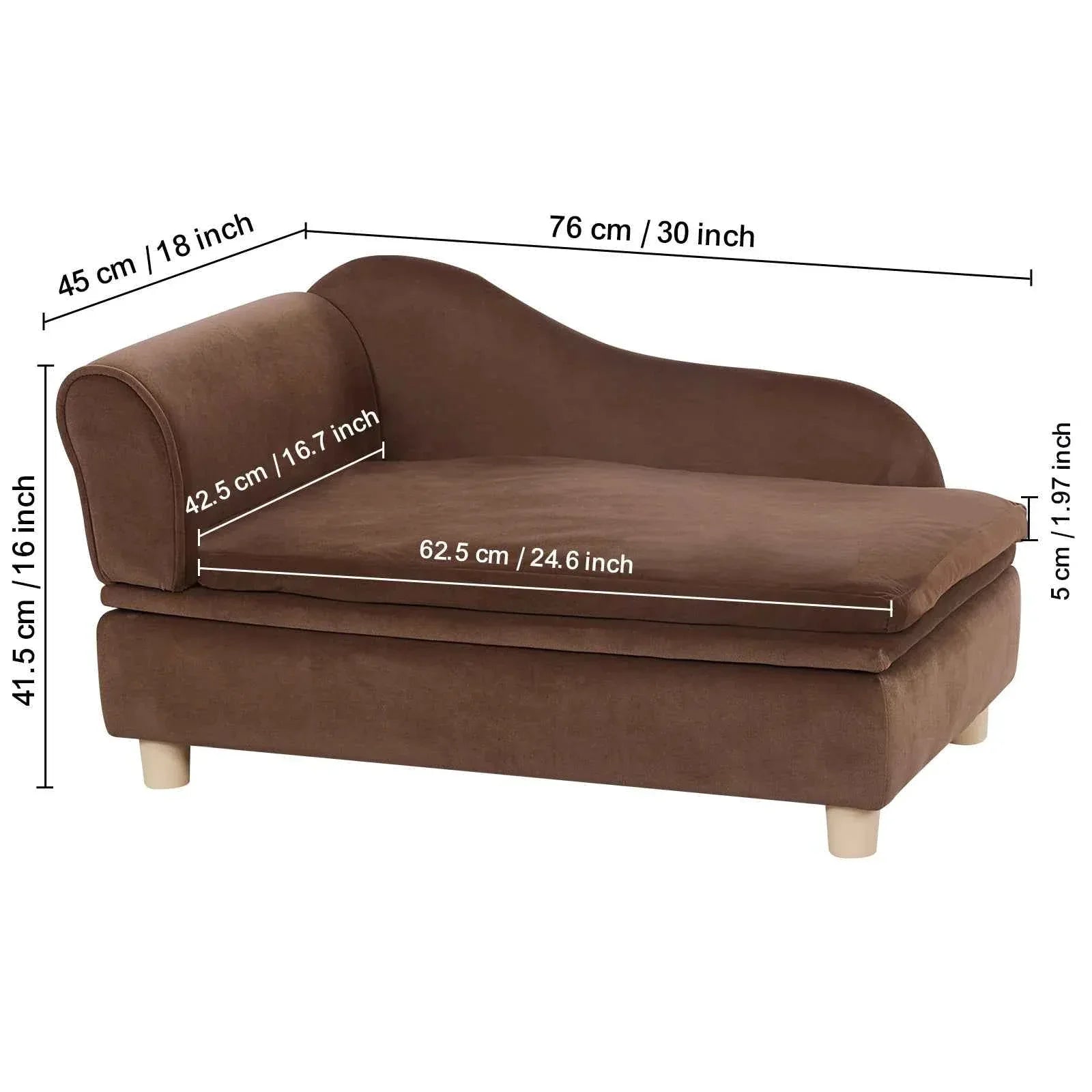 Medium Dog Sofa - Happy Tails - paws & love