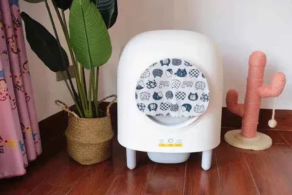 Petree Odor-Proof Cat Basin Curtain Set - 18 Stylish Designs for Automatic Litter Boxes - Happy Tails - paws & love