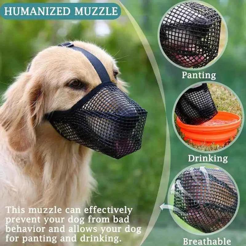 PawGuard Adjustable Dog Muzzle - Happy Tails - paws & love