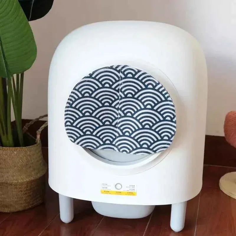 Petree Odor-Proof Cat Basin Curtain Set - 18 Stylish Designs for Automatic Litter Boxes - Happy Tails - paws & love