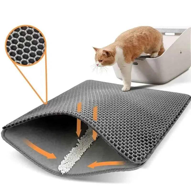 Litter Mat Non-Slip - Happy Tails - paws & love