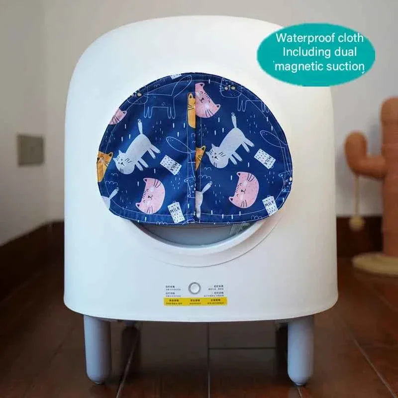 Petree Cat Basin Door Curtain - Odor-Proof & Dust-Proof Design, 6 Stylish Options for Your Automatic Litter Box - Happy Tails - paws & love