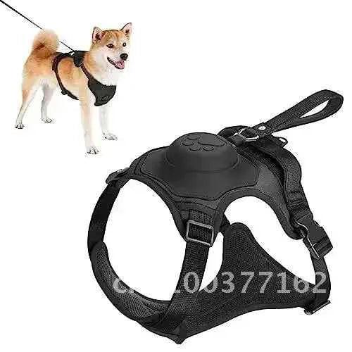 Retractable Dog Harness Set - Breathable, Adjustable, Anti-Twist, Automatic Rope for Ultimate Comfort & Safety - Happy Tails - paws & love