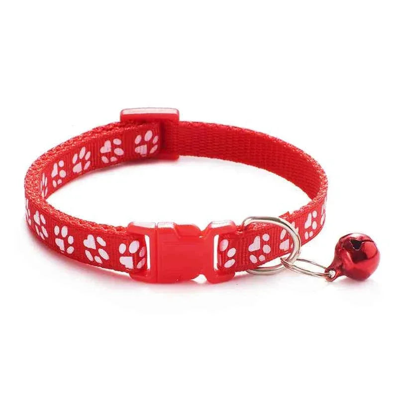 Colorful Cat Collar with Bell - Happy Tails - paws & love