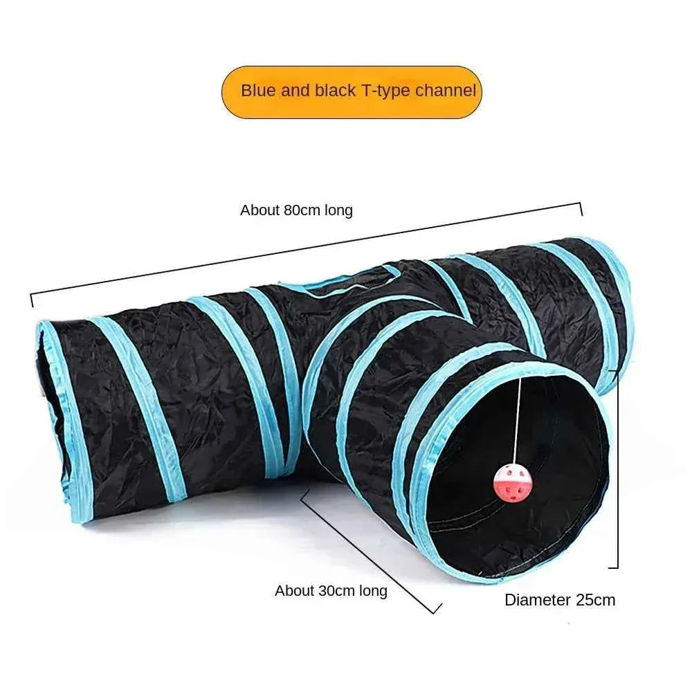 Collapsible Cat Tunnel - Happy Tails - paws & love