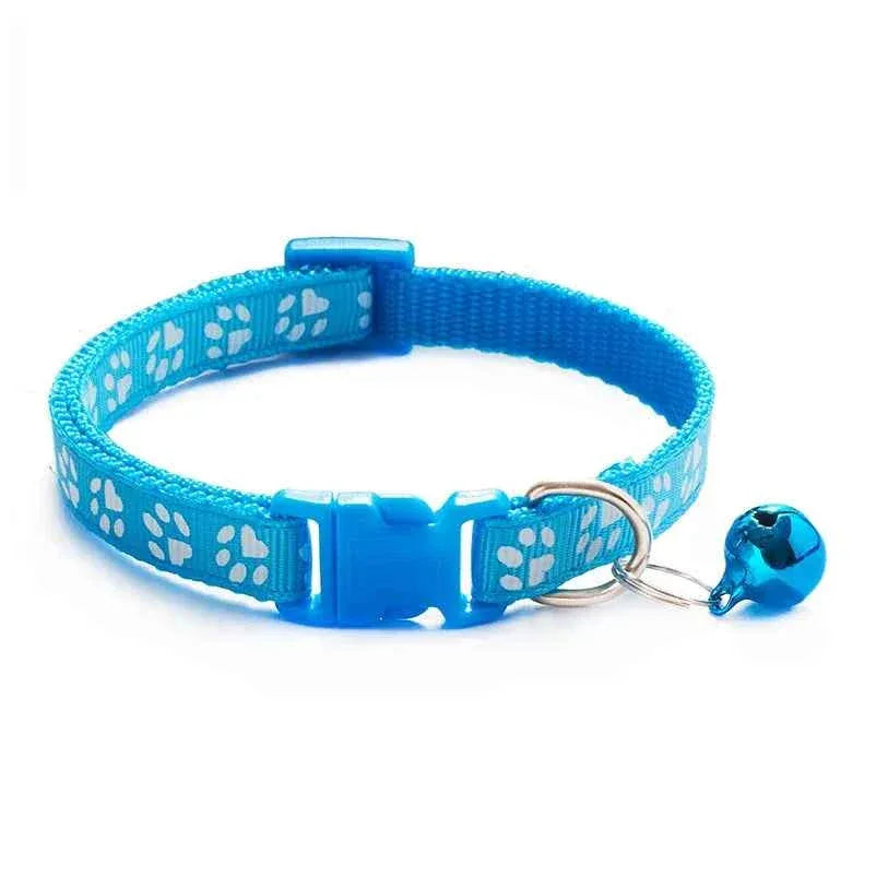 Colorful Cat Collar with Bell - Happy Tails - paws & love