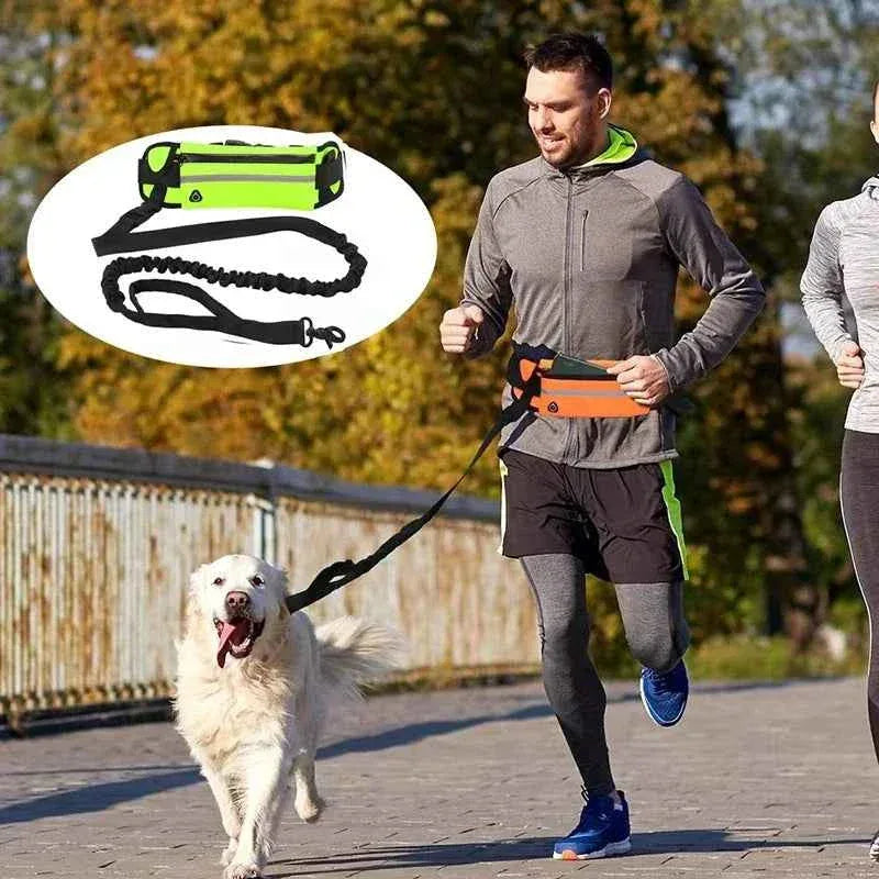 Hands Free Dog Leash for Running - Happy Tails - paws & love