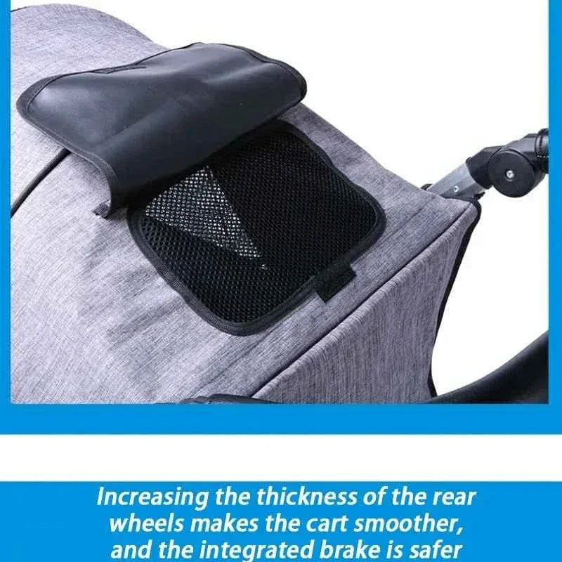 Foldable Dog Stroller - Happy Tails