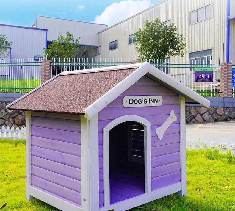 Large Solid Wood Dog House - Happy Tails - paws & love