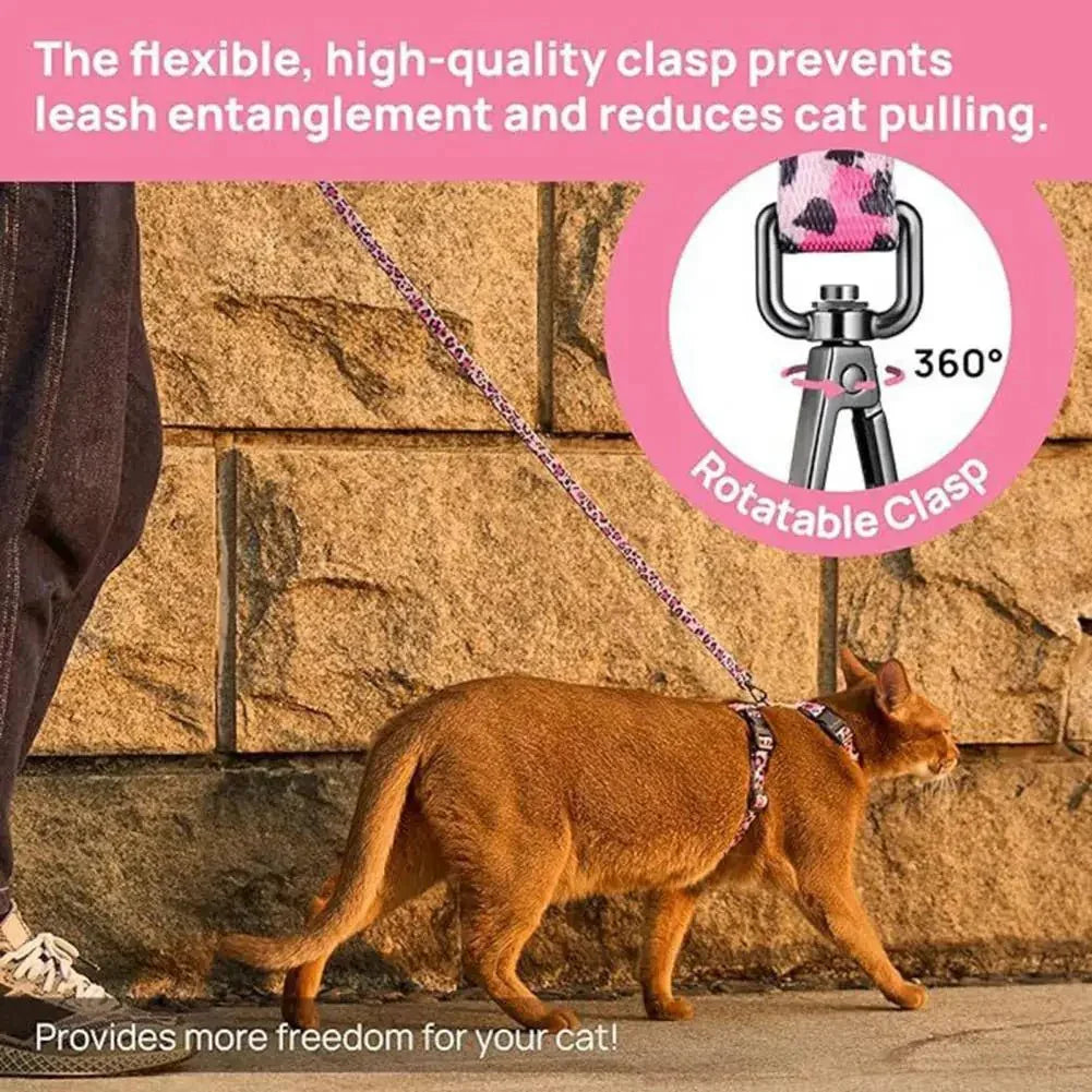 Cat Harness And Leash Set - Happy Tails - paws & love