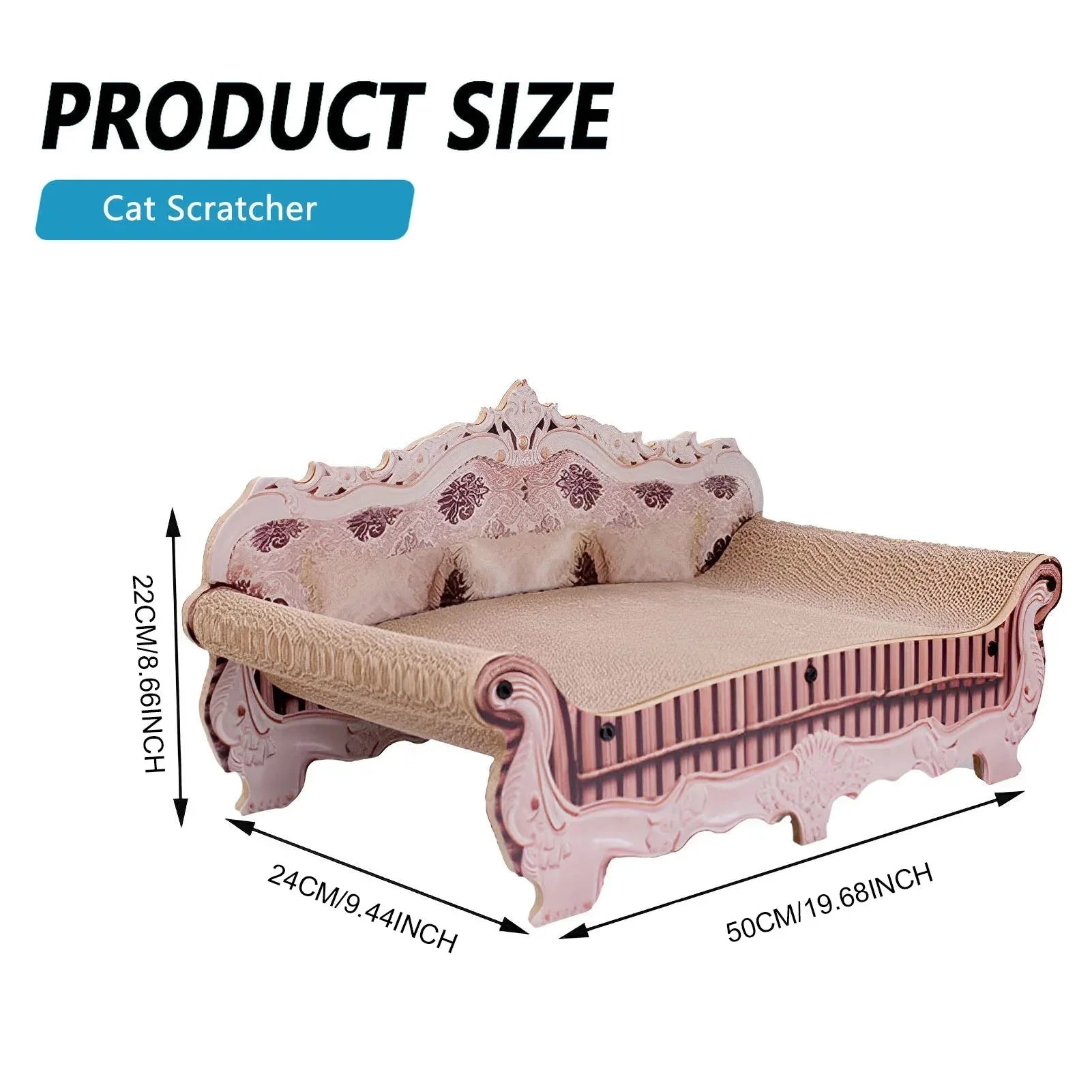 PawPal Cat Scratching Board - Eco-Friendly Design for Happy Claws - Happy Tails - paws & love