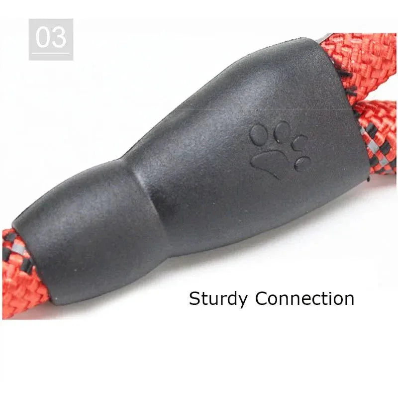 Reflective Dog Leash - Happy Tails - paws & love