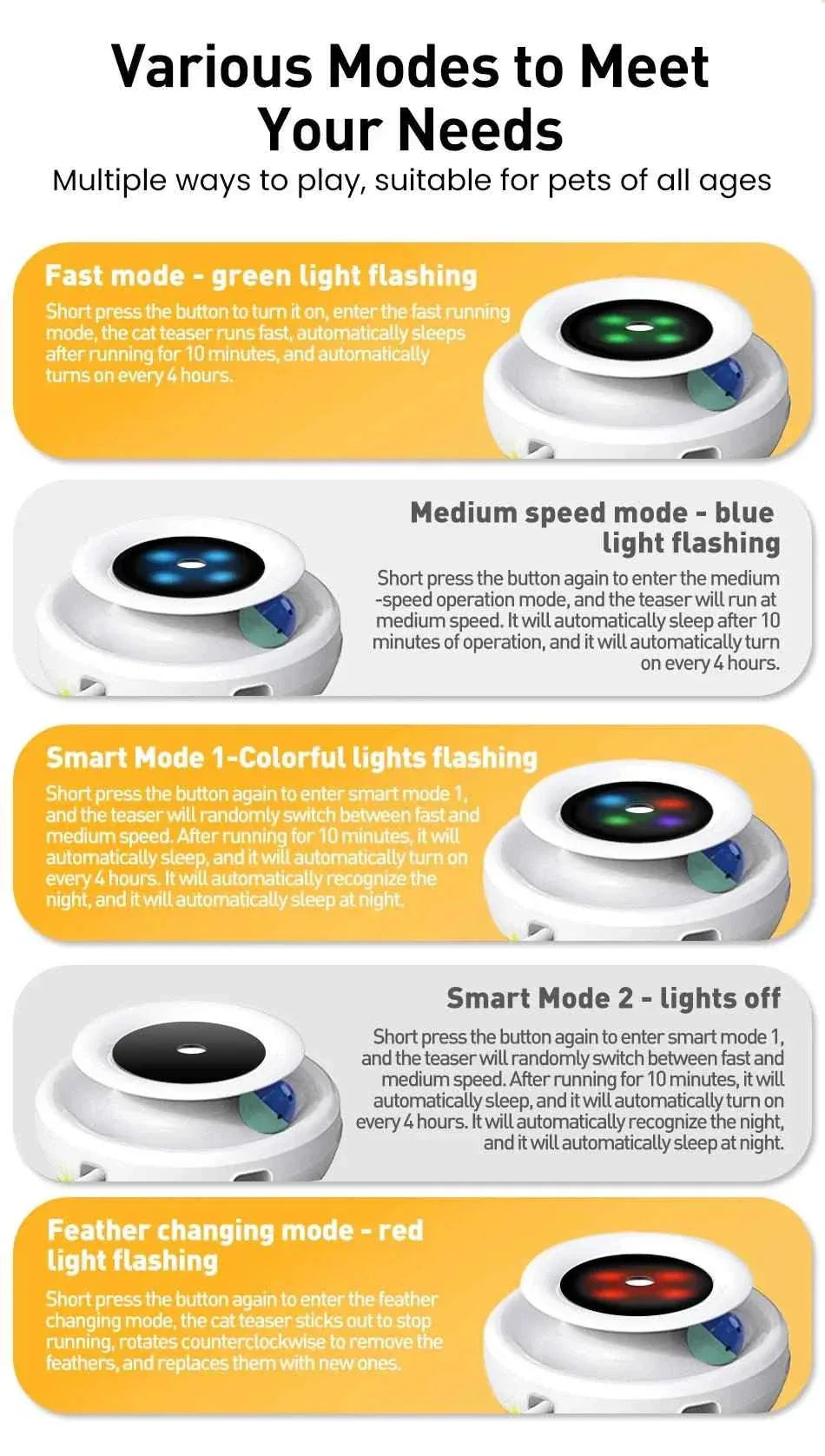 Interactive Cat Toy Set - Happy Tails - paws & love