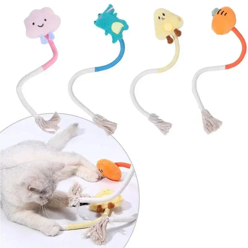 Cat Rope Toy - Happy Tails - paws & love