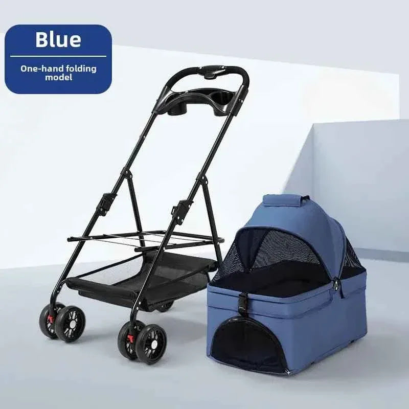 Stroller for Dogs and Cats - Happy Tails - paws & love