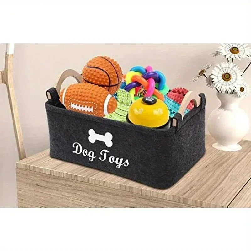 Pawfect Storage Basket - Happy Tails