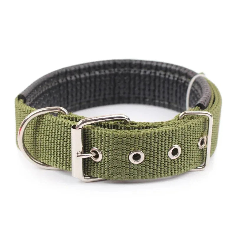 Solid Nylon Dog Collars - Happy Tails - paws & love