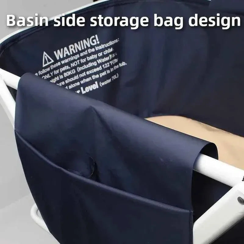 Foldable Pet Bath Tub - Happy Tails - paws & love