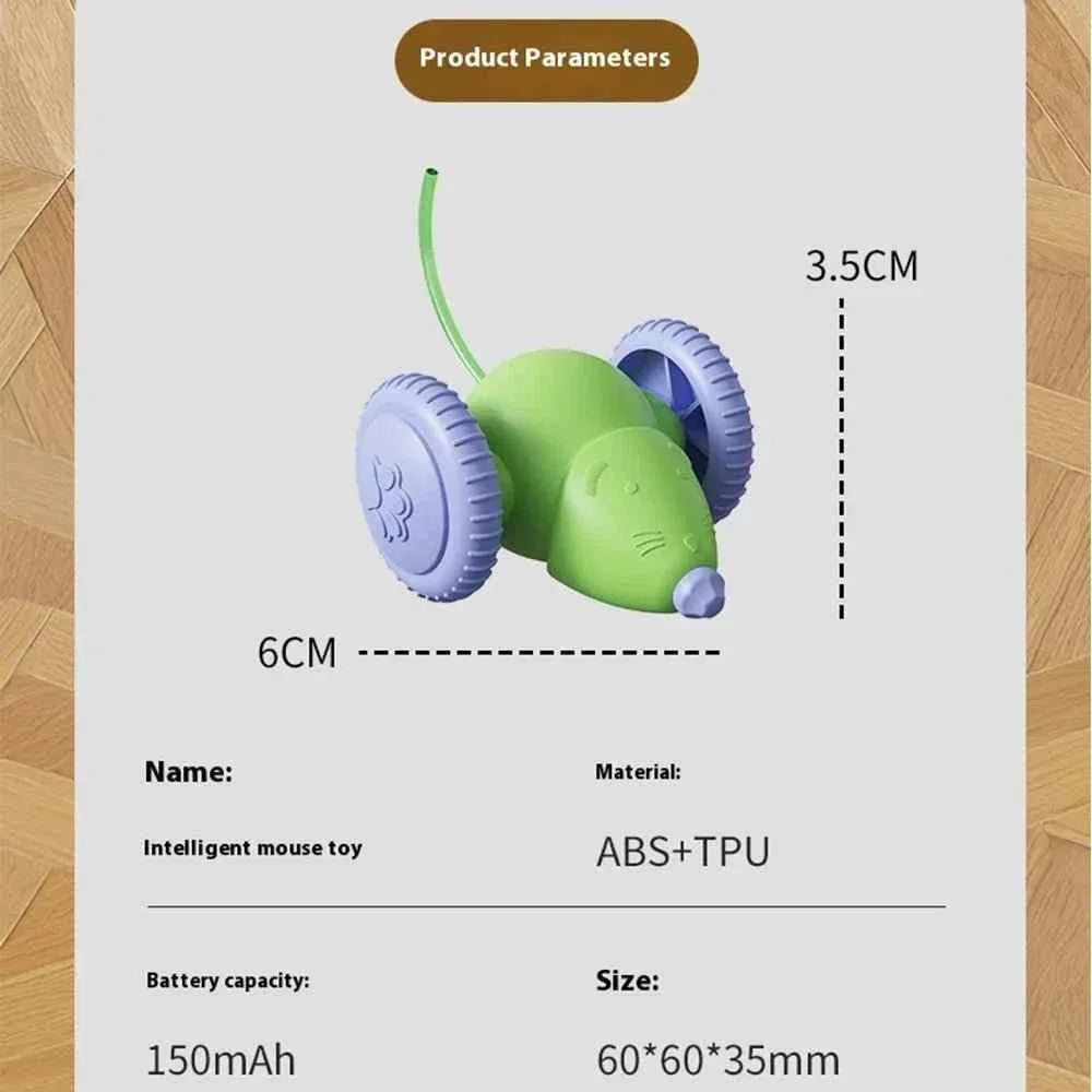 Interactive Electric Mouse Car Toy - Fun and Engaging Playtime Experience - Happy Tails - paws & love