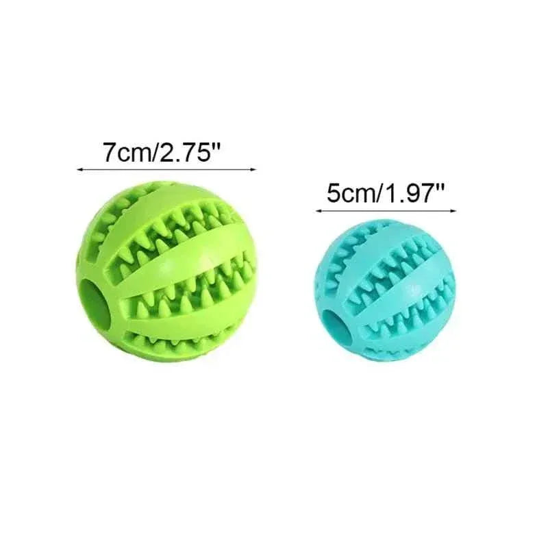 Interactive Dog Toy Ball for Dental - Happy Tails - paws & love