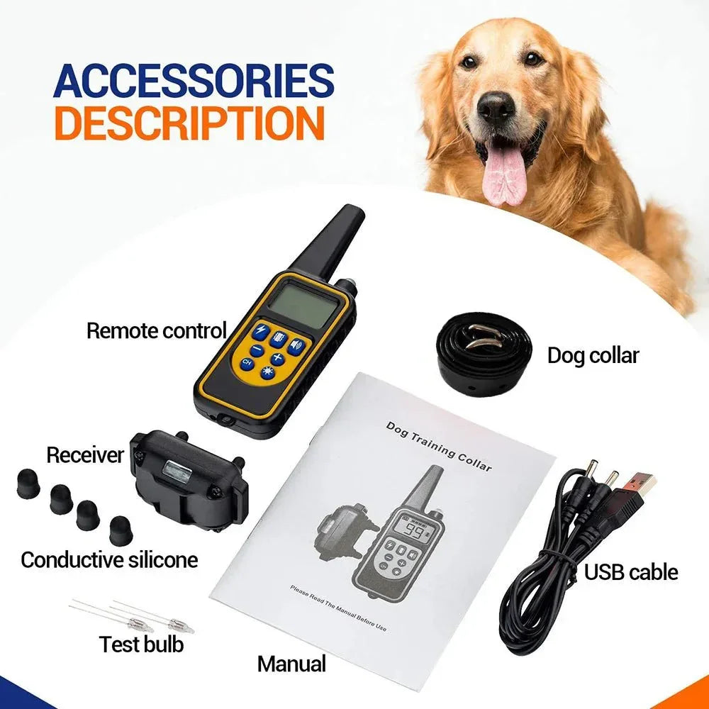 Electric Dog Training Collar - Happy Tails - paws & love
