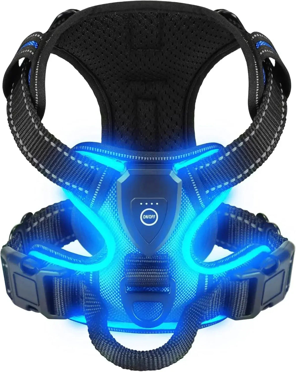LED Dog Harness - Happy Tails - paws & love