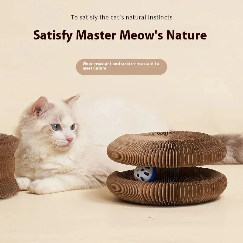 Stylish Cat Scratching Board - Happy Tails - paws & love