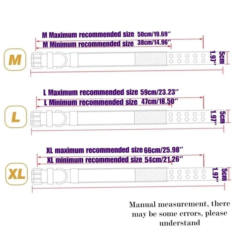 Large Dog Collar - Happy Tails - paws & love