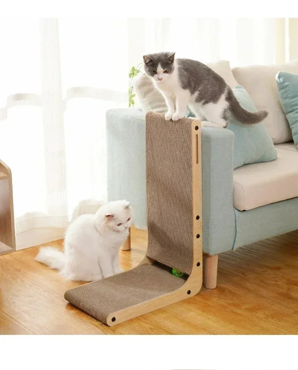 PawCraft Cat Scratching Board - Happy Tails - paws & love
