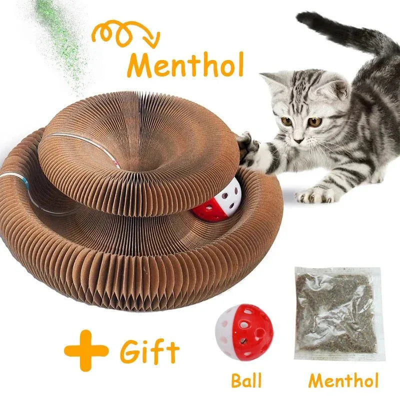 Cat Scratcher Board - Happy Tails - paws & love