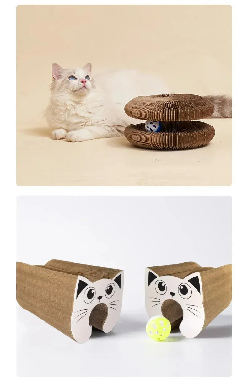 Stylish Cat Scratching Board - Happy Tails - paws & love