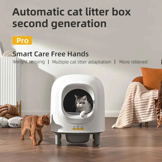 Smart Self-Cleaning Cat Litter Box - Happy Tails