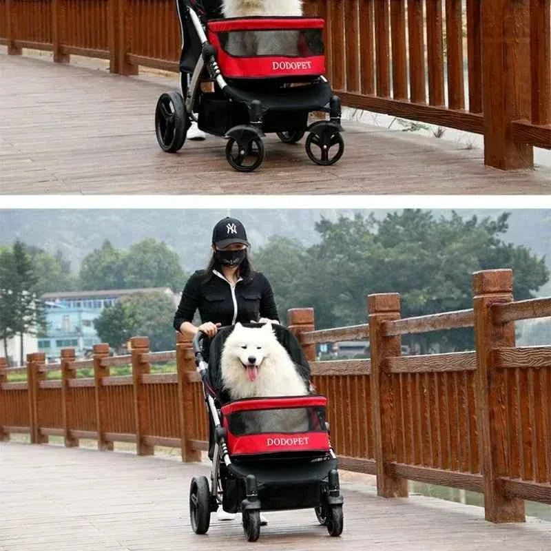 Foldable Dog Stroller - Happy Tails