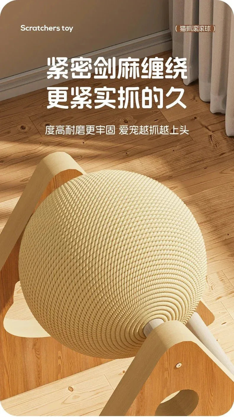 Cat Scratching Ball - Happy Tails - paws & love