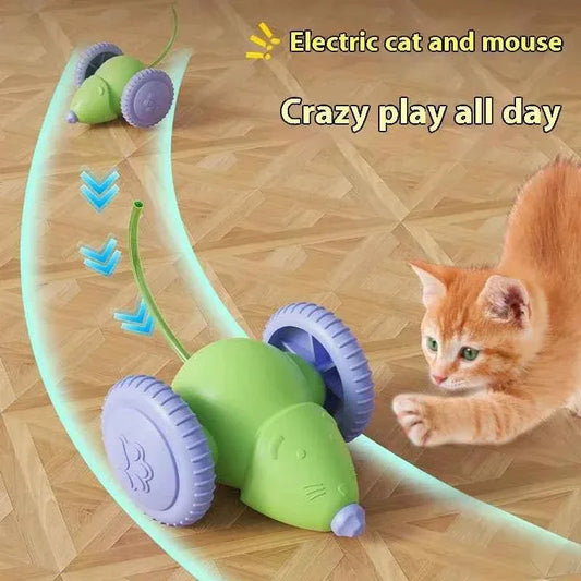 Interactive Electric Mouse Car Toy - Fun and Engaging Playtime Experience - Happy Tails - paws & love