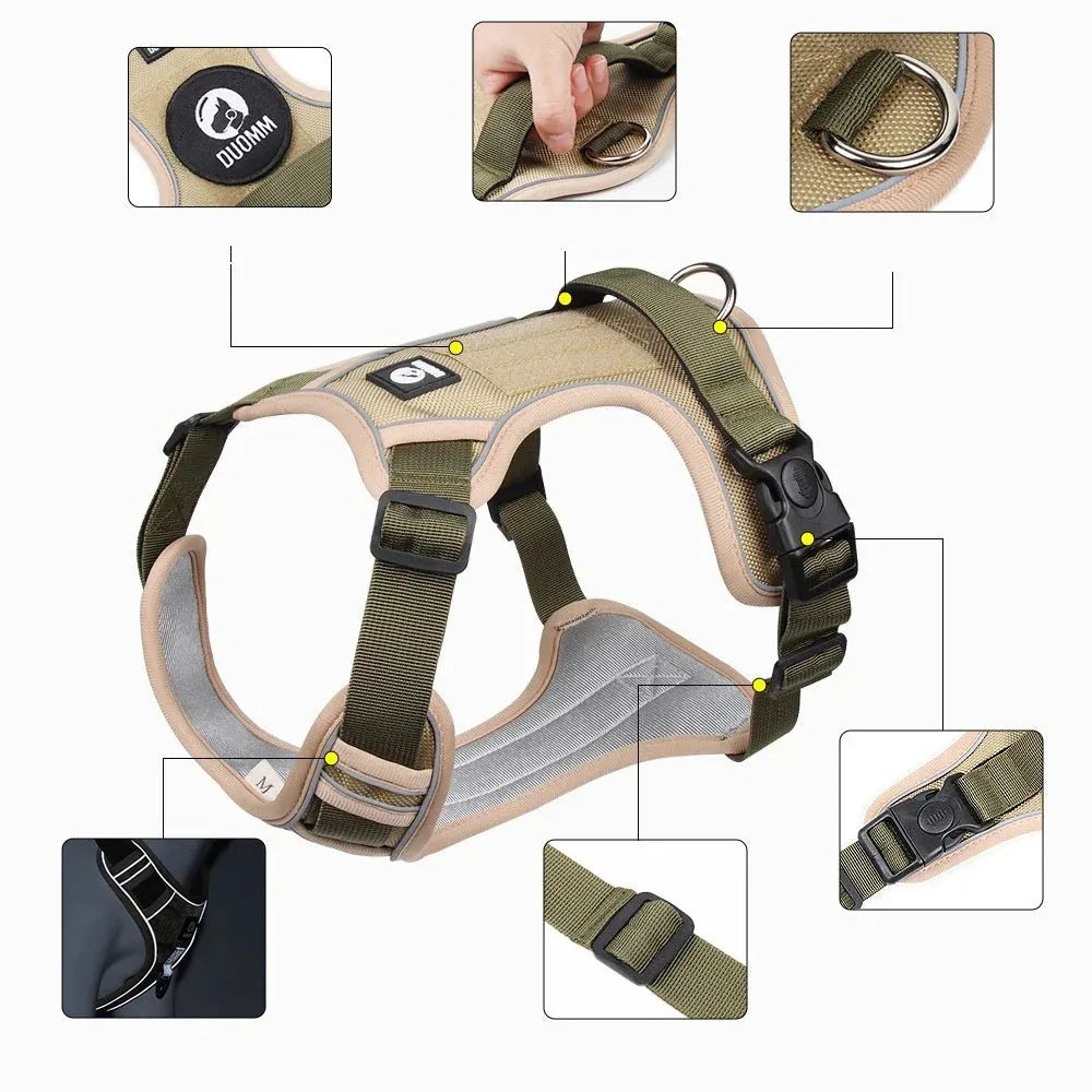 Pet Harness No Pull - Happy Tails