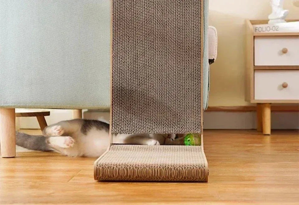 PawCraft Cat Scratching Board - Happy Tails - paws & love