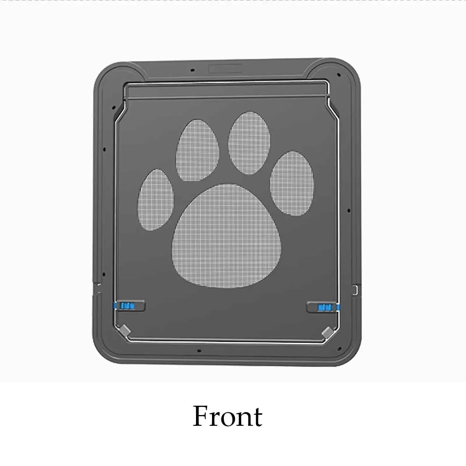 Screen Door with Magnet Flap Lock - Happy Tails