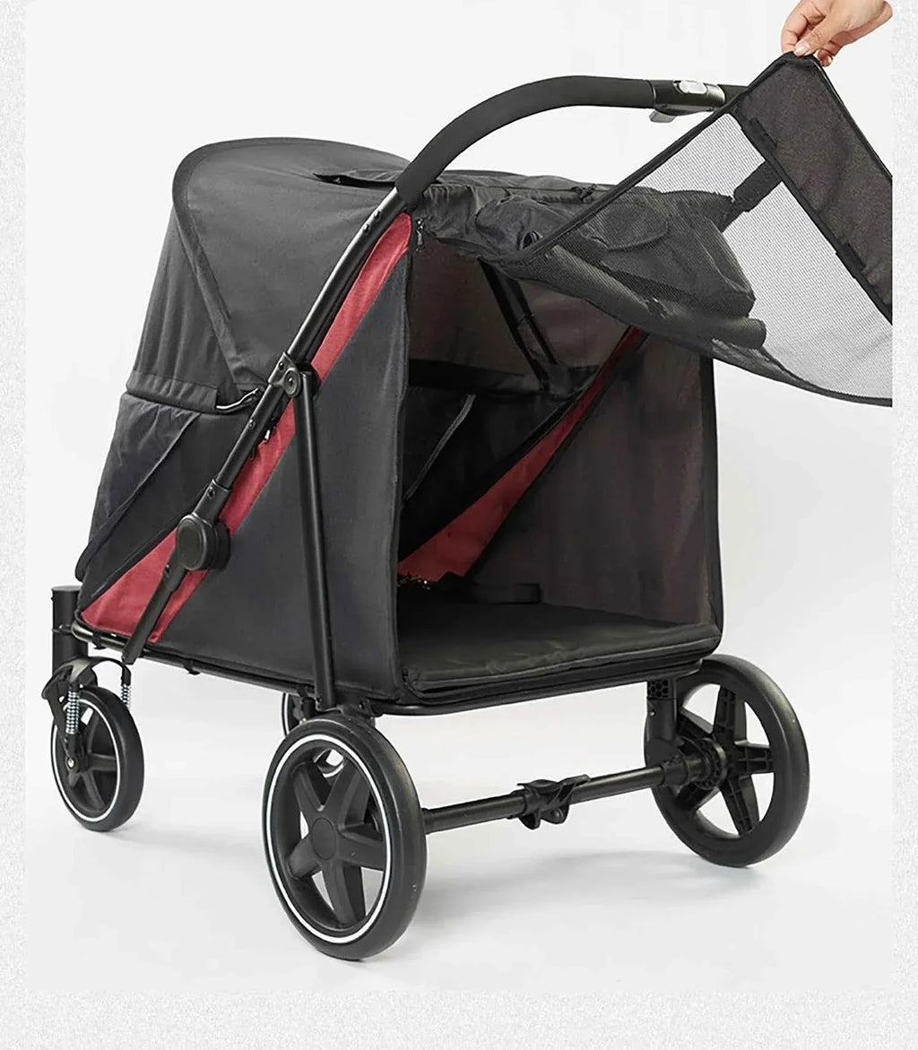 Pet Stroller for Dogs and Cats - Happy Tails