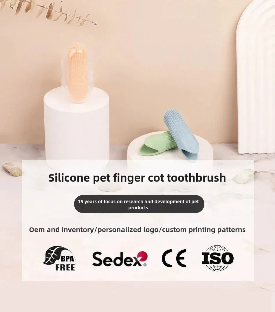 Dog Toothbrush - Happy Tails - paws & love