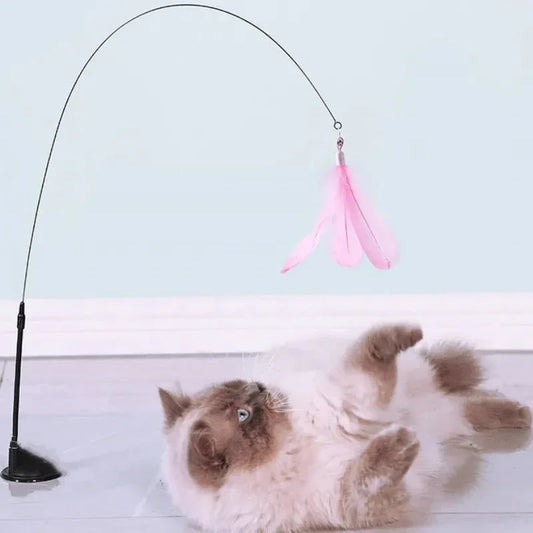 Feline Frenzy Feather Cat Toy - Happy Tails