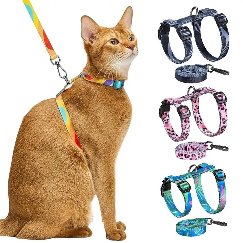 Cat Harness And Leash Set - Happy Tails - paws & love