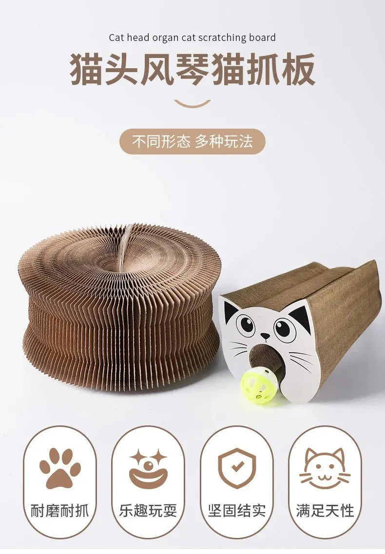 Stylish Cat Scratching Board - Happy Tails - paws & love