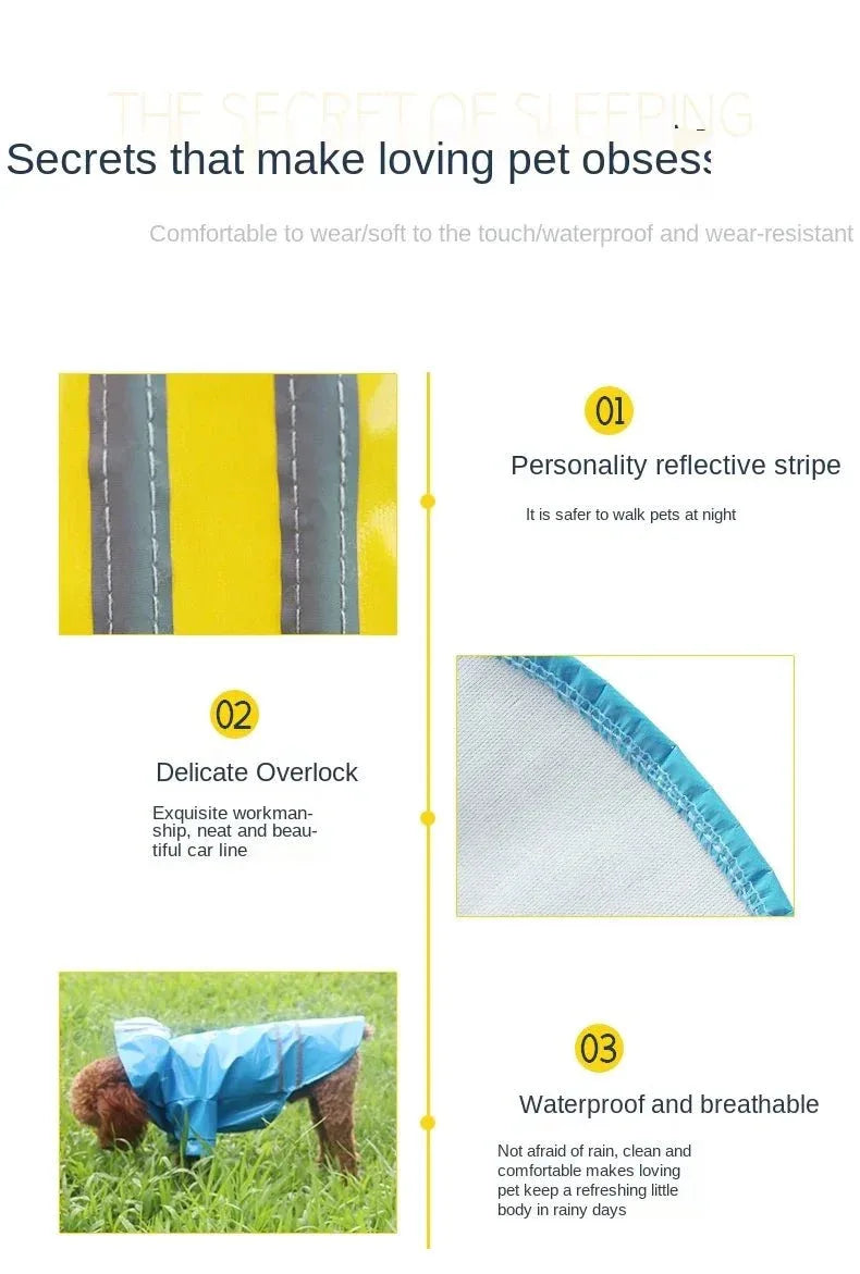 Waterproof Dog Jacket - Happy Tails - paws & love