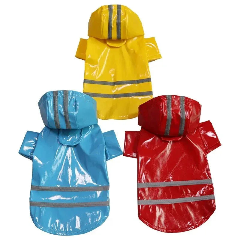 Waterproof Dog Jacket with Reflective Stripes for All Weathe - Happy Tails - paws & love