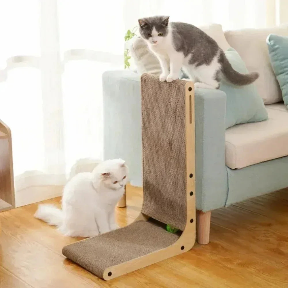 PawCraft Cat Scratching Board - Happy Tails - paws & love