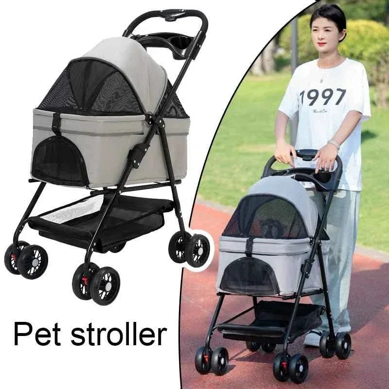 Stroller for Dogs and Cats - Happy Tails