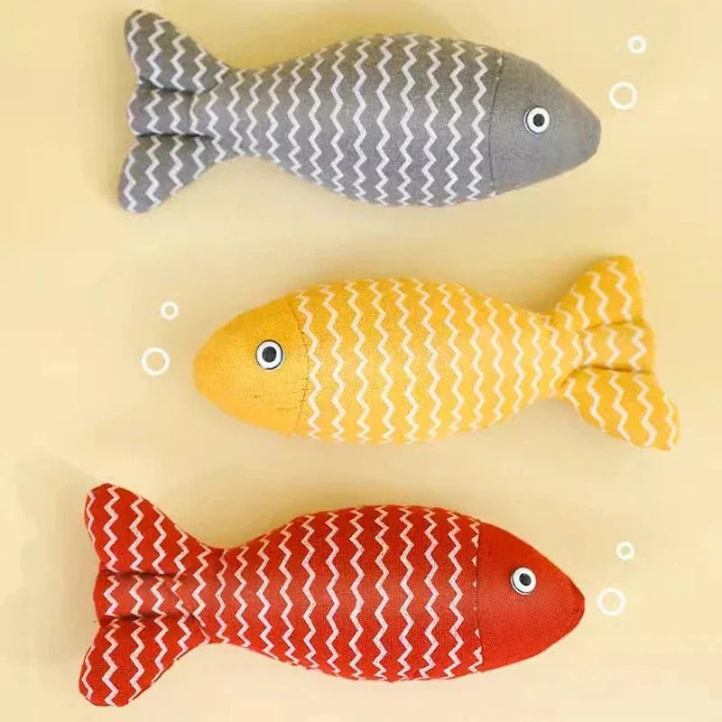 Purrfect Paws Cat Fish Toy - Happy Tails
